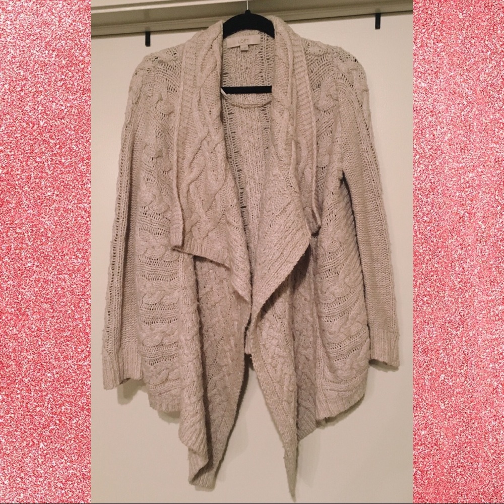 Chunky LOFT Drape Sweater